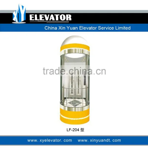 Automatic Elevator Observational Glass Elevator