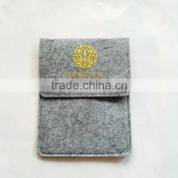 Red Felt Pouches for Jewelry,felt Envelope Flap Bags Quality Choice photo-2