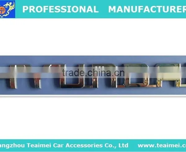Custom Car Badge Car Plastic Badge Letter Badge for Cars photo-5