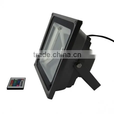 LED Rgb Led Floodlight 50W IP65 Integrated Grey Rgb Led Flood Light photo-3