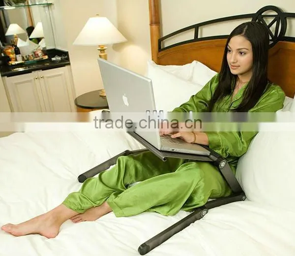 OMAX Foshan Office Furniture Wholesale Adjustable Wooden Computer Laptop Desk Stand photo-4