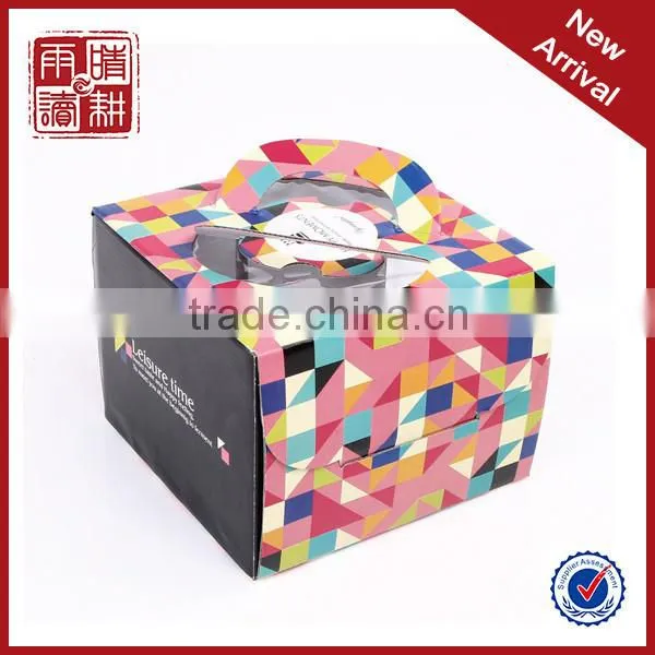 Manufacturer Custom Logo Clear Plastic Cake Box Packaging photo-2