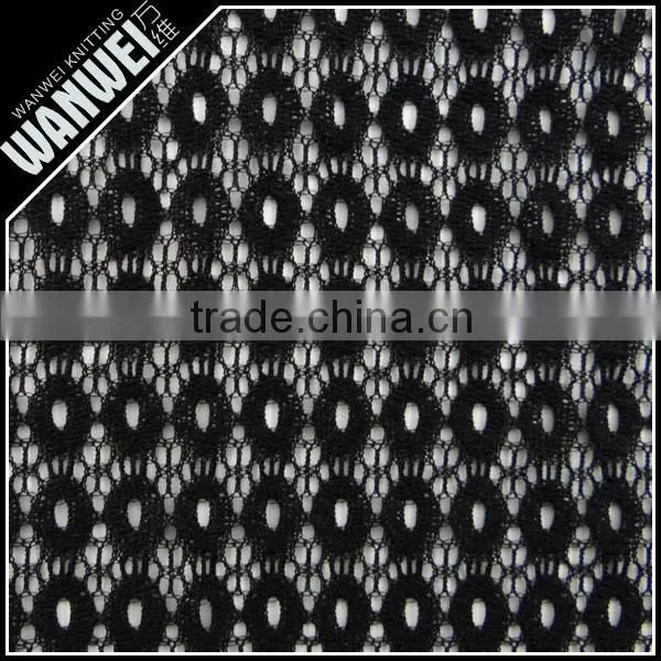 Small Dot Flower Yarn Crochet Resilient Casual Fabric Print Customed Color Nylon Spandex Lace Fabric for Designer Dress 5015 photo-2