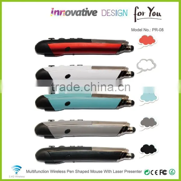 NEW ARRIVAL Red Laser Pointer Pen, Presentation Pointer With Touch Screen Pen/Pen Mouse Function photo-4