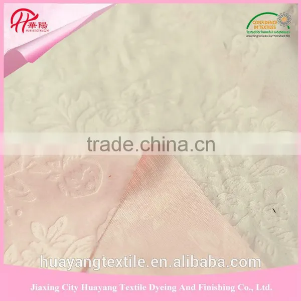 Wholesale White/pink Flower Minky for Toy Fabric photo-3