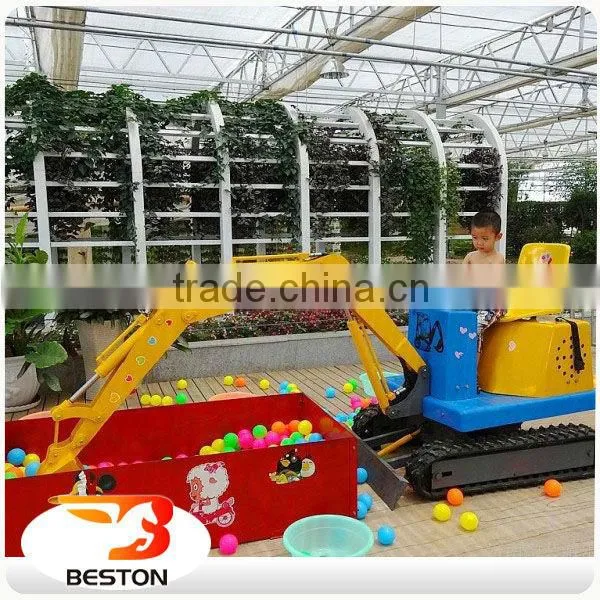 Beston Kid Ride on Small 360 Degree Electric Excavators for Sale photo-5