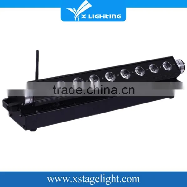 Wireless DMX512 Led Bar 9*15w RGBWA 5in1 Led Bar photo-3