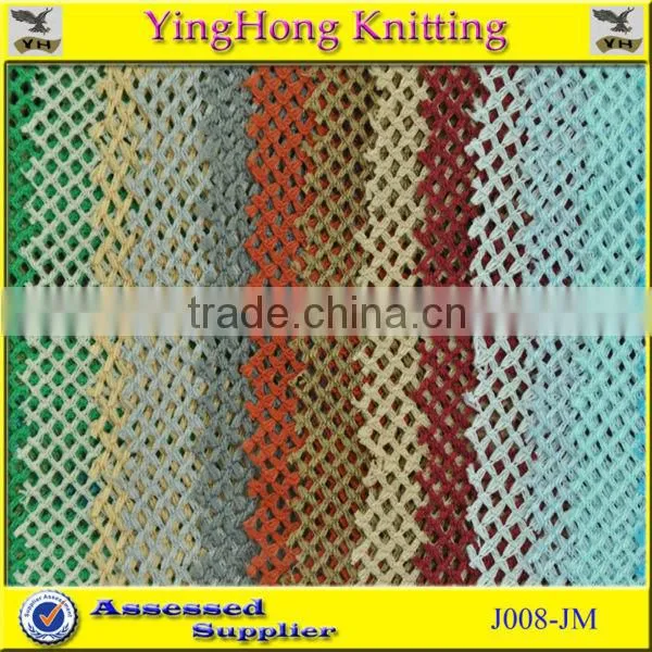 Diamond Polyester Mesh Fabric for Schoold Uniform photo-2