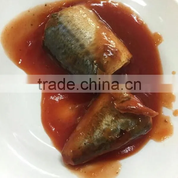 425g Canned Mackerel/Jack Mackerel in Tomato Sauce photo-4