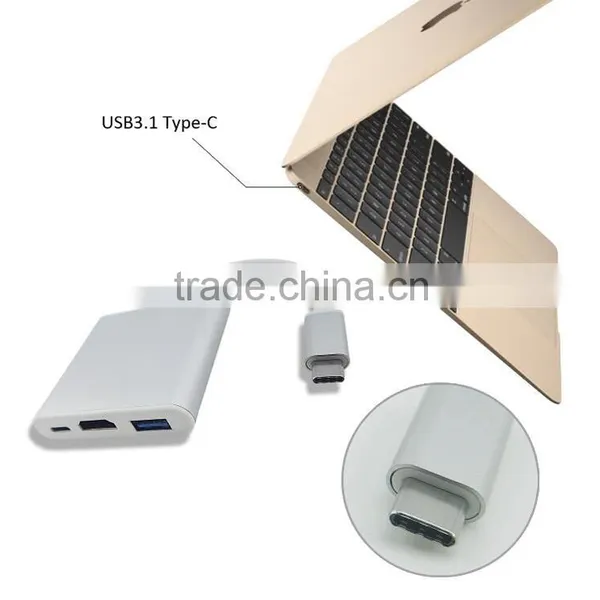 USB 3.1 Type C Multiport Adapter With Digital VGA Adapter photo-3