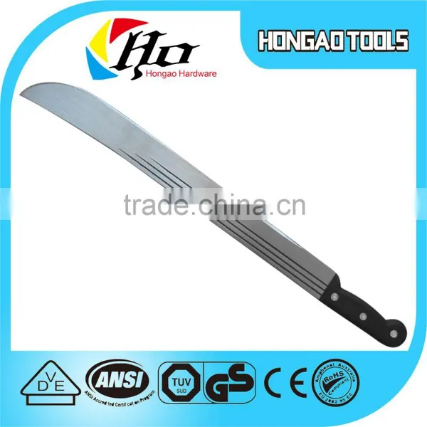 10,12,14,16,18,20,22inch Matchet withPlastic handle/Cutlass