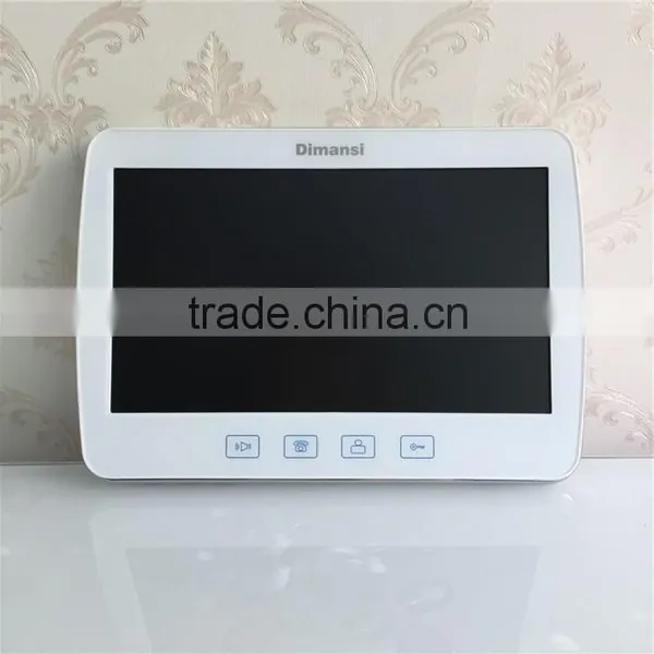 10 Inch Touch Button Door Bell / Door Phone 10"tft-lcd 4-wire Video Door Phone Intercom System Ete Video Door Phone photo-2
