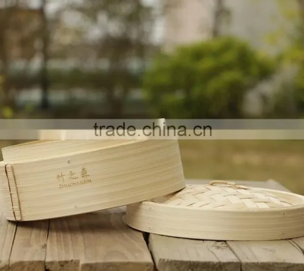 China Natural Bamboo Steamer Steamer Dumplings photo-2