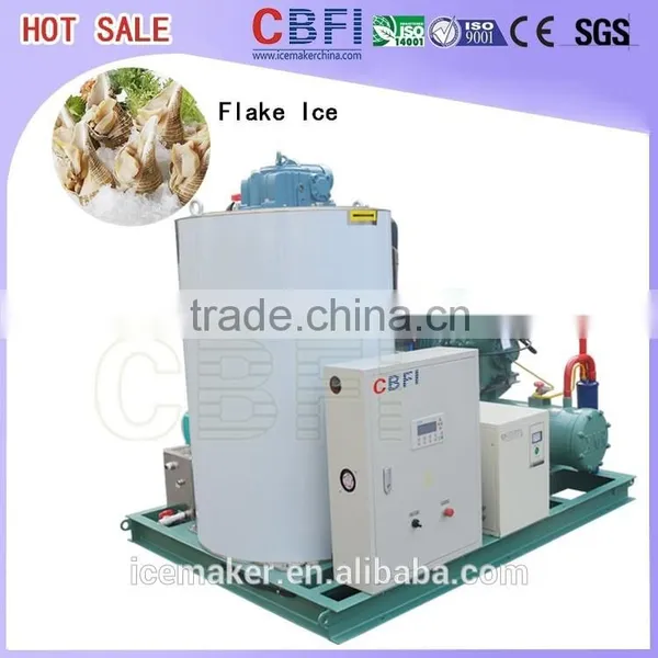 10 Tons Production Flake Ice Machin Price For Fishery photo-3