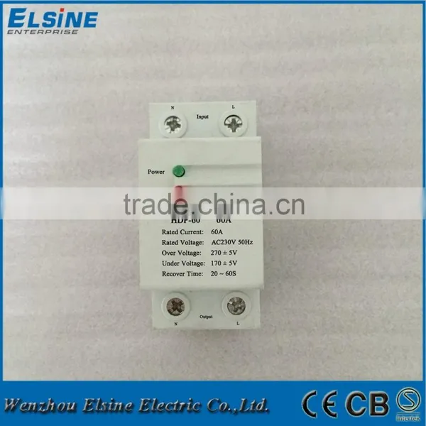 Home Use 20A Over Voltage and Under Voltage Protective Device With Automatic Re-cover photo-4