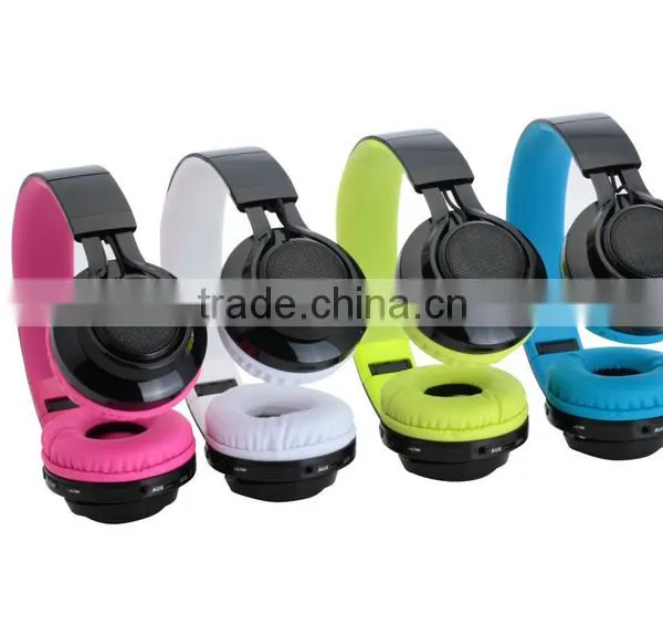 2016 Super Bass Wireless Hifi Stereo Led Bluetooth Headset Bluetooth Headphone