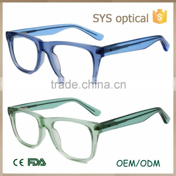 Newest Design Retro Style Kids Acetate Optical Frame,fullrim Colorful Acetate Baby Eyewear Frame