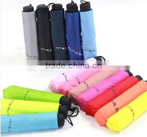 Budget Price Manual Open Compact Fold Umbrella photo-6