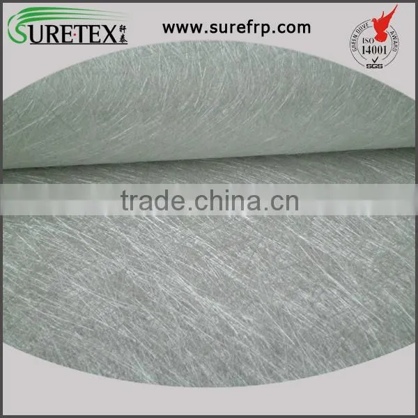 China Zhejiang CSM300 E-glass Fiberglass Chopped Strand Mat Emulsion or Powder