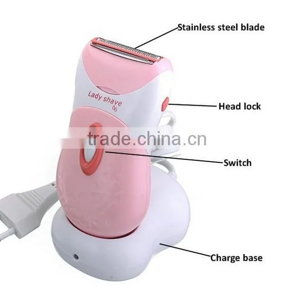 Hot Sell Rechargeable Lady Shaver Body Hair Remover Shaver photo-3