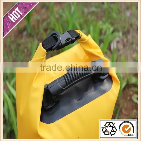 High Quality PVC Tarpaulin Waterproof Dry Bag for Diving Floating With Shoulder Strap photo-6