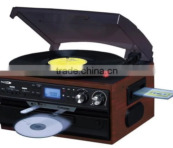 New Product 6-in-1 Bluetooth lp Record Player photo-4