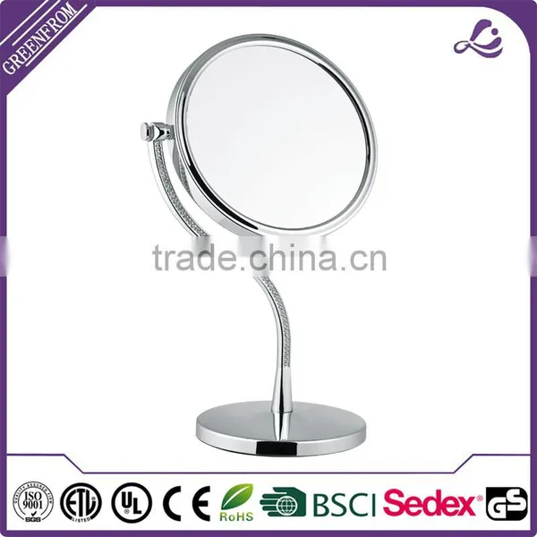 7 Inch Metal Desktop Vanity Cosmetic Mirror photo-4