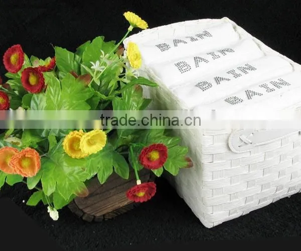 Newest Design Creative Wedding Basket Gift Towel Sets photo-3