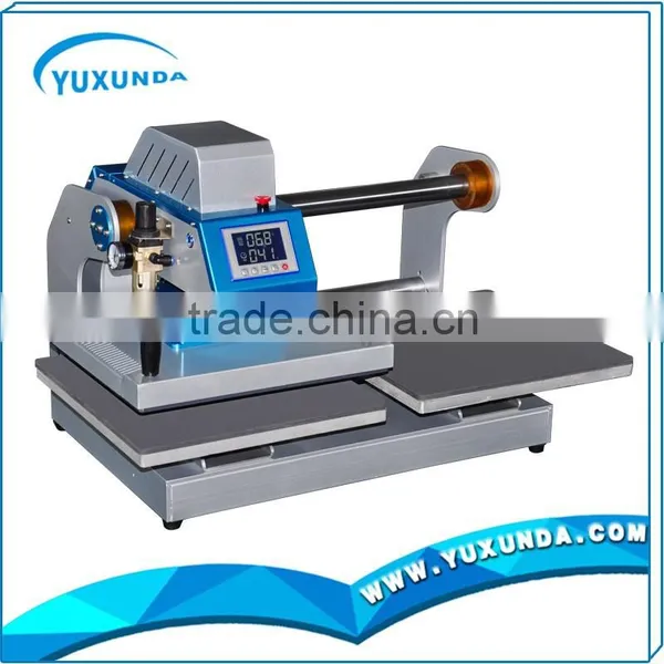 Yuxunda YXD-ZZS405 2015 40*50cm Higt Quality Pneumatic Double Swing Style Heat Press Machine Heat Press Machine of Sale