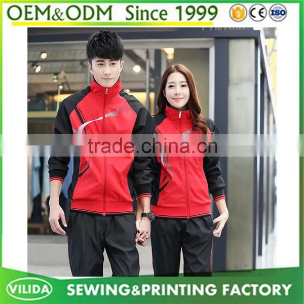 Wholesale High Quality Breathable Dry Fit Sportwear Tracksuits photo-2