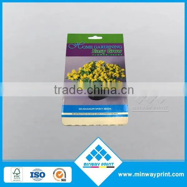 Custom Shape Printed High Quality Seed Box