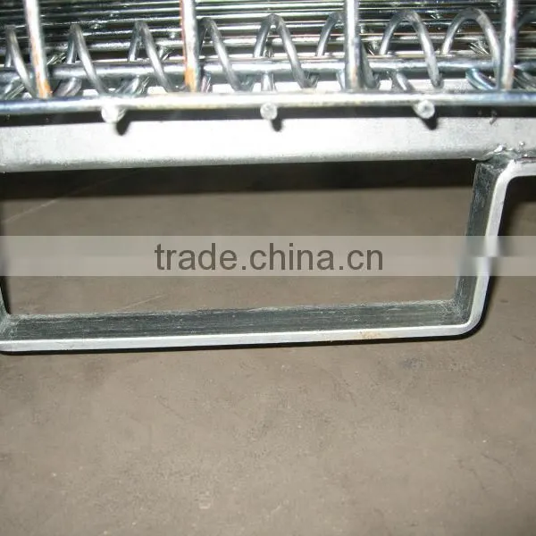 Wire Mesh Container With Wheels for Auto Components photo-6