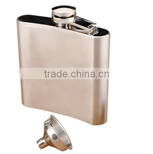 5 OZ Hip Flask With Funnel / Pocket Whisky Liquor / Stainless Steel Wine Pot photo-5