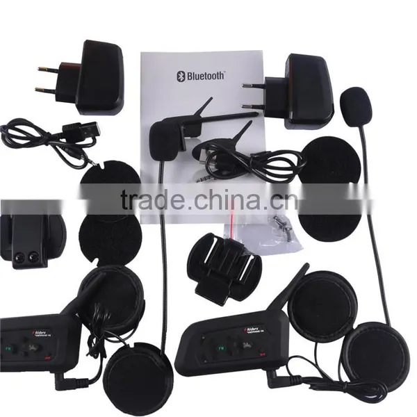2016 Vnetphone v4 Bluetooth Intercom for Motorcycle Helmet Wireless bt Headset 4 Riders Full Duplex Talking photo-3