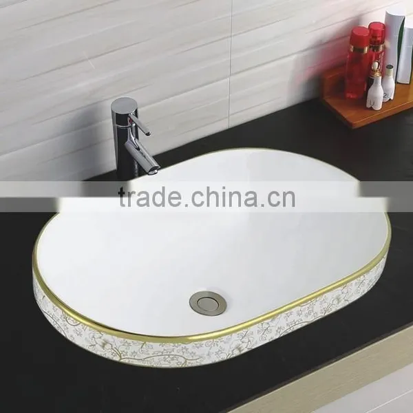 Cheap Price Classic Flower Luxury Color Cheap Wash Basin photo-4