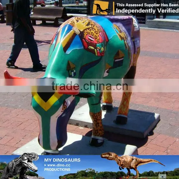 My Dino-C042 Colored Fiberglass Cow Model for Sale photo-4