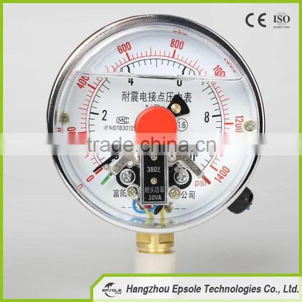 Electro Contact Pressure Gauge With Flange photo-4