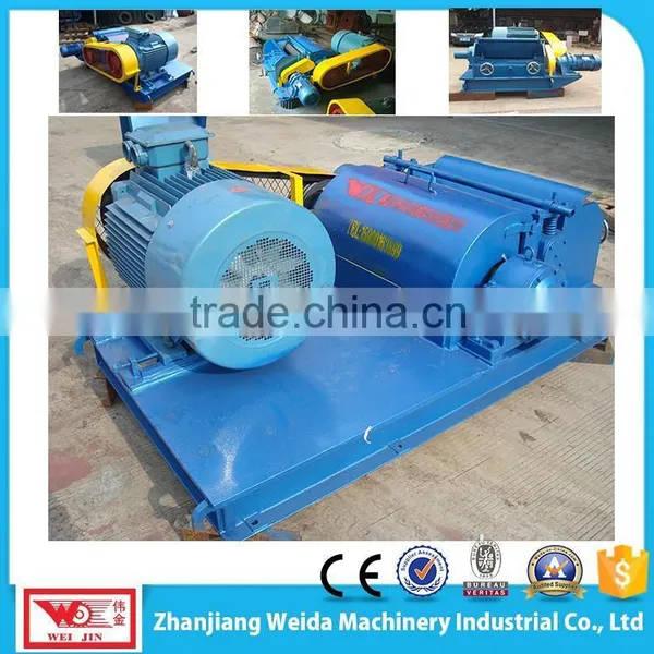 Low Power Rubber Shredding Equipment Vehicle Tire Recycling Shredder