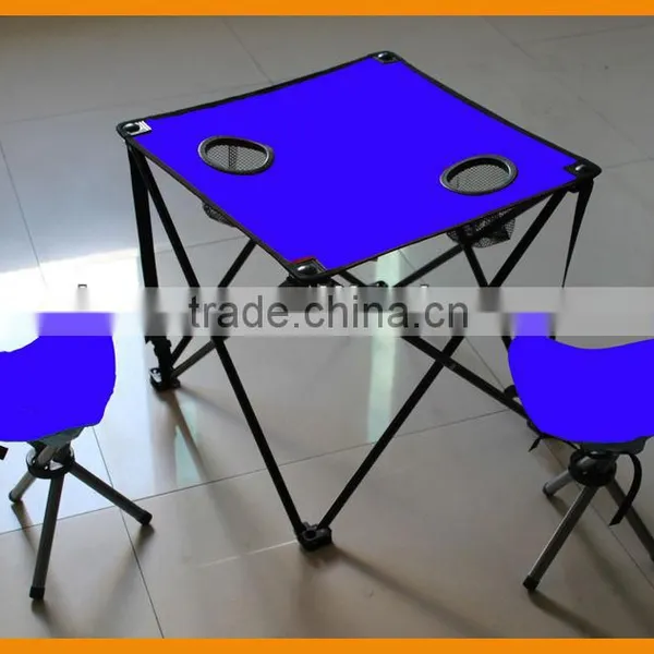 Foldable table stool sets