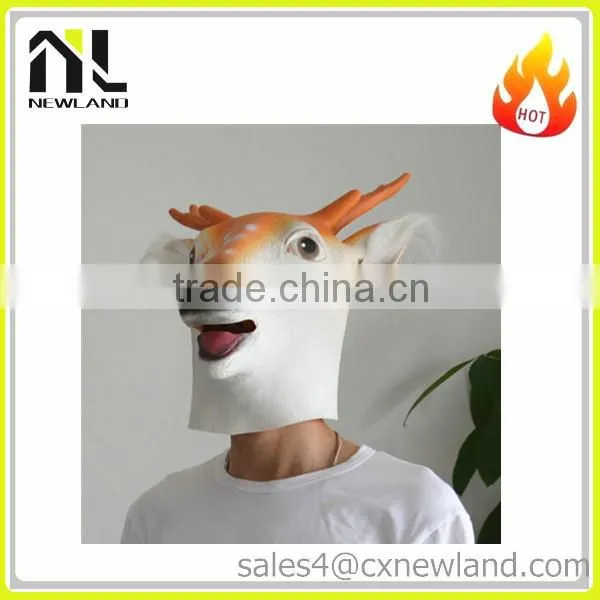 Latex Animal Full Head Face Mask photo-6