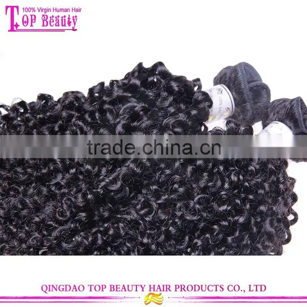 Manufacturers Raw Unprocessed Virgin Human Mongolian Kinky Curly Hair photo-2