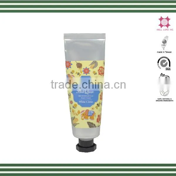Cute Lady Fashion 50g Hand Cream Silver Tube With Classic Cap photo-2