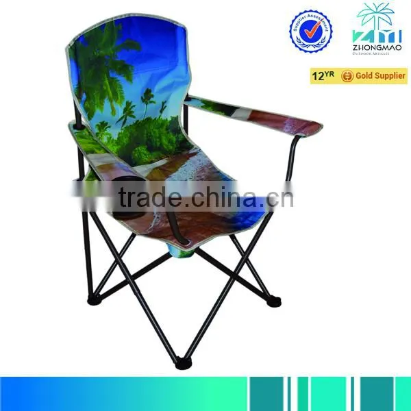 Folding Chair With Beach Pattern/outdoor Chair With Beach Pattern/outdoor Furniture