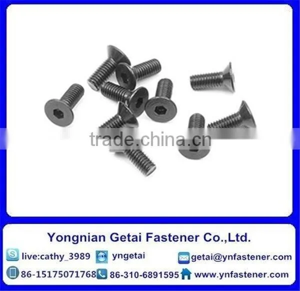 Hexagon Socket Flat Head Screws DIN7991 Zinc Plated photo-6