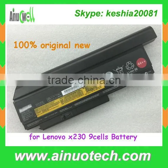 Original Laptop Battery for Lenovo X230 9 Cell Rechargeable Laptop Battery