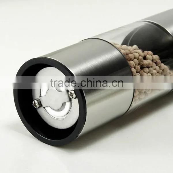 304 Stainless Steel Salt and Pepper Grinder Set China Manufacturer photo-2