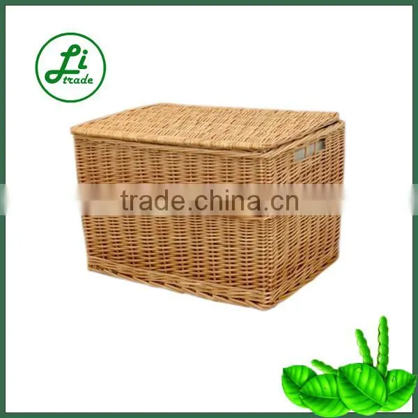 Large Wicker Laundry Storage Box