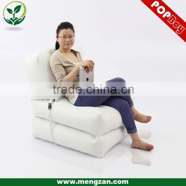 Cozy Sac White Bean Bag Chair photo-2