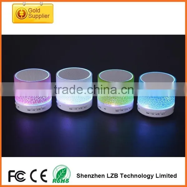 Good Quality New Fashion Lighting Mini Portable Speaker Wireless Bluetooth Speaker With Led Light photo-6