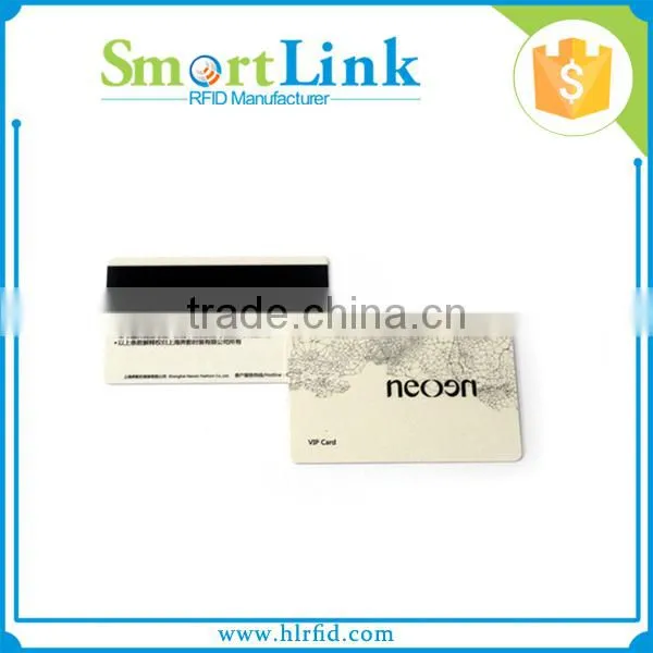 Cheap Price Rfid Nfc PVC Blank Cards,Ntag213 Chip Plus Hico Magnetic Strip Plastic Card for Inkjet Printer